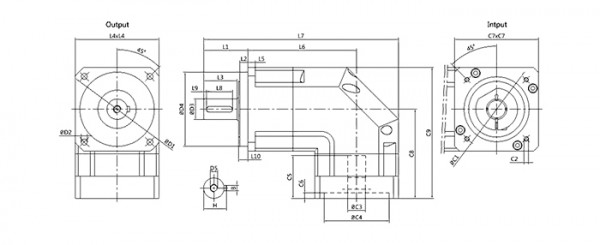 松下伺服電機(jī)專用減速機(jī)